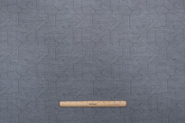 Richloom Brusto Printed Polyester Outdoor Fabric in Stone 