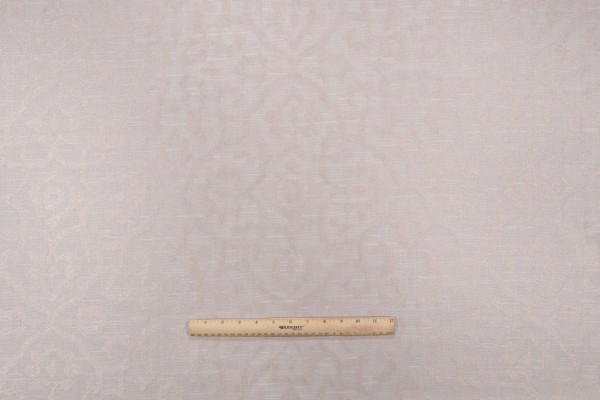 Waverly Natural Selection Damask Upholstery Fabric in Linen