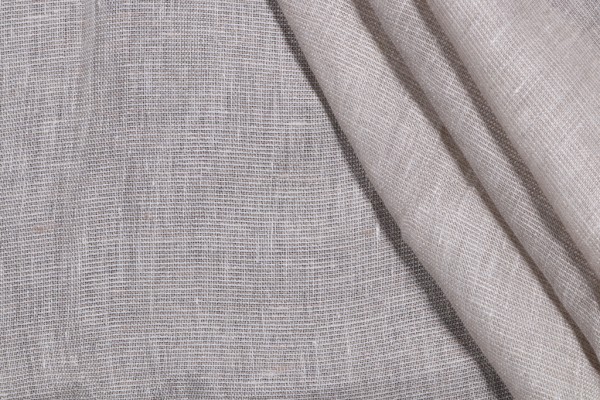 Old World Weavers Solid Sheer Drapery Fabric in Fog