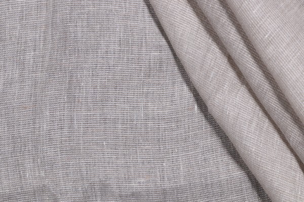 Old World Weavers Solid Sheer Drapery Fabric in Fog