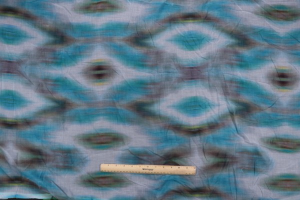 Click for 1 Yard Lelievre Paris Calypso Sheer Drapery Fabric in Lagon 1 Yard Lelievre Paris Calypso Sheer Drapery Fabric in Lagon