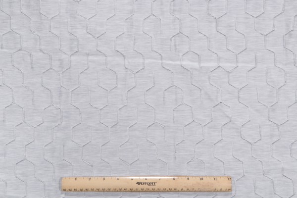 Lelievre Paris Root Woven Drapery Fabric in Talc