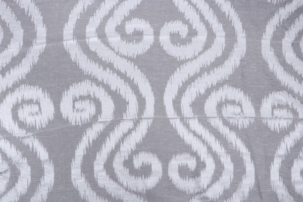 Alhambra Kyle Sheer Drapery Fabric in Off-White