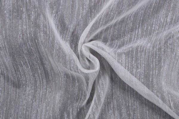 Aldeco Chicness Sheer Drapery Fabric in Vaporous Gray