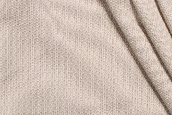 Scalamandre Tropez Woven Solution Dyed Acrylic Outdoor Fabric in Beige Strie