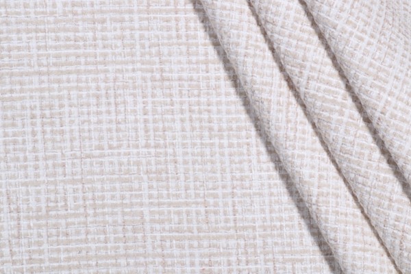 PK Lifestyles Cocoluxe Performance Plus Woven Chenille Upholstery Fabric in Coconut 