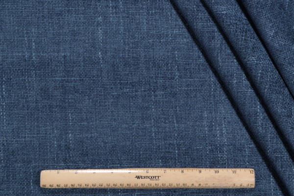 PK Lifestyles Mixology Performance Plus Chenille Upholstery Fabric in Denim 