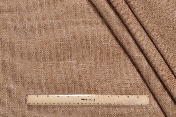 Sample of PK Lifestyles Mixology Performance Plus Chenille Upholstery Fabric in Saddle 