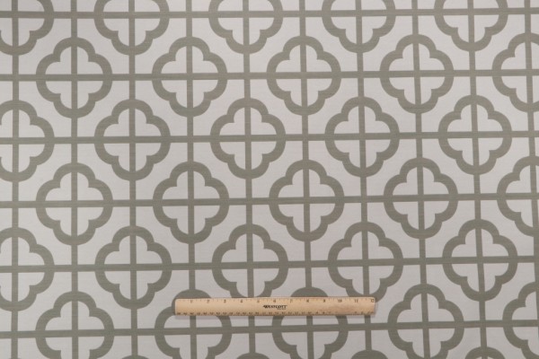 Click for 9.88 Yards Mosaic Woven Decorator Fabric in Khaki Mosaic Woven Decorator Fabric in Khaki