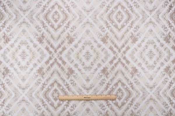 PK Lifestyles Valerian Tile Woven Upholstery Fabric in Quartz