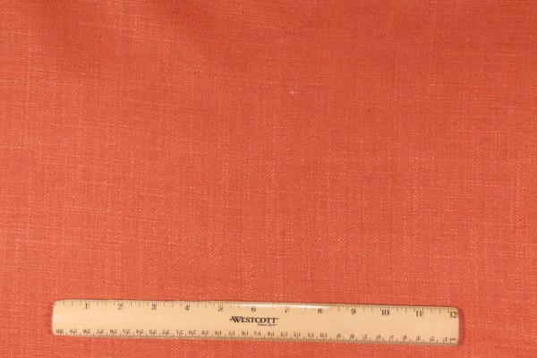 Woven Upholstery Fabric in Brick