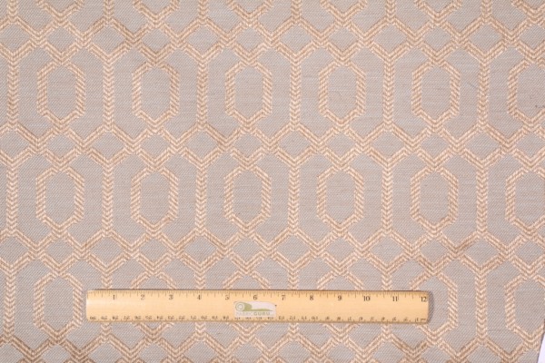 Click for 0.75 Yards Hamilton Parquet Upholstery Fabric in Silver Sage Hamilton Parquet Upholstery Fabric in Silver Sage
