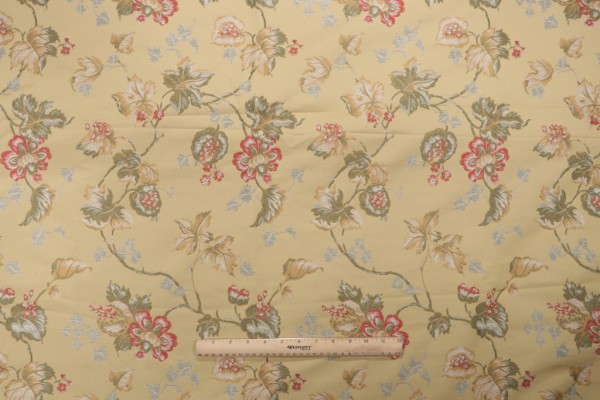 Old World Weavers Lucinda Tapestry Upholstery Fabric in Sunflower