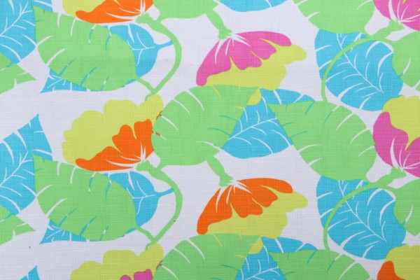 Sample of Richloom Avia Printed Polyester Outdoor Fabric in Fiesta 