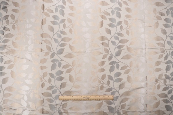 Old World Weavers Vallen Silk Decorator Fabric in Taupe