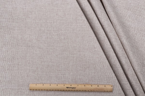 Sample of Merrimac M10991 Woven Upholstery Fabric in Linen 