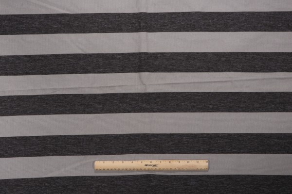 Click for 1.5 Yards Phifer Geobella Stripe Woven Olefin Outdoor Fabric in Graphite Phifer Geobella Stripe Woven Olefin Outdoor Fabric in Graphite