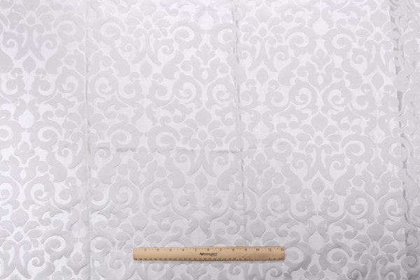 Aldeco My Fair Lady Woven Drapery Fabric in Pale Blush