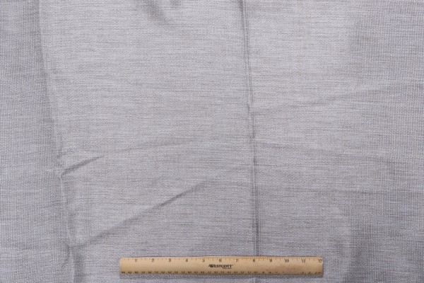 Westbury Balthazar Sheer Italian Drapery Fabric in Silver