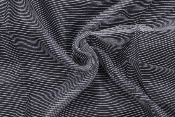Westbury Allegra Trevira Sheer Drapery Fabric in Mist
