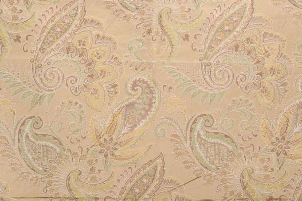 Click for 2.25 Yards Fonthill Douglas Damask Decorator Fabric in Fern Gold Fonthill Douglas Damask Decorator Fabric in Fern Gold