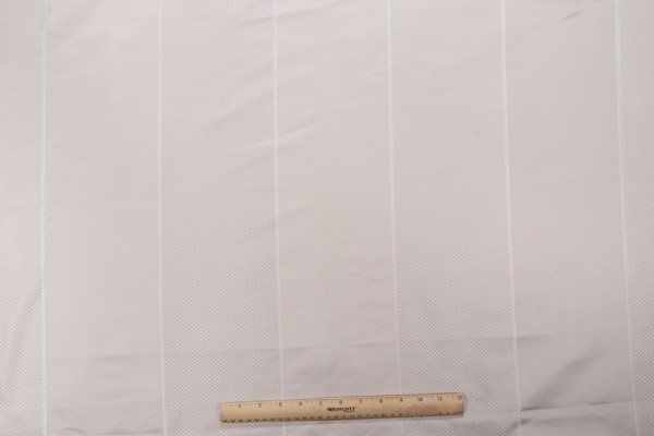 Christian Fischbacher Carctere Woven Drapery Fabric in Vellum