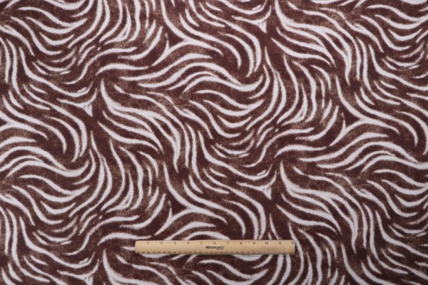 Mill Creek Allaire-Sumptuous Printed Cotton Drapery Fabric in Mahogany 