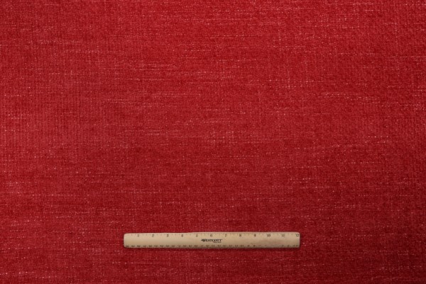 Kaufmann Asteria Performance Woven Chenille Upholstery Fabric in Scarlet 