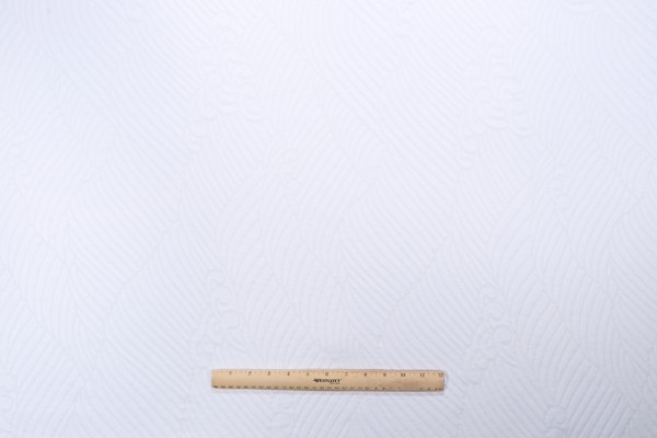 Sample of Golding Tsunami Woven Matelasse Upholstery Fabric in Glacier 