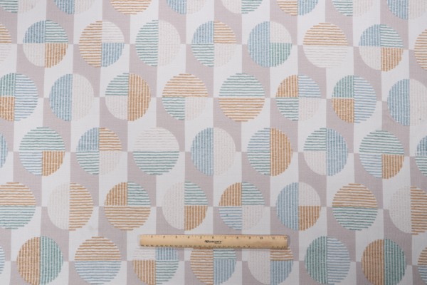 Sample of Golding Equinox Woven Chenille Upholstery Fabric in Seaglass 