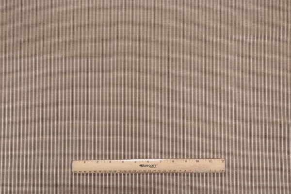 Scalamandre Casella Silk Drapery Fabric in Umber