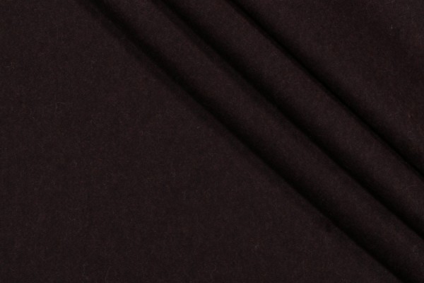Scalamandre Gros Calin Felt Decorator Fabric in Chocolate