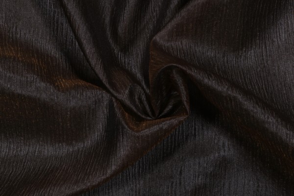 Scalamandre Grand Plisse Sheer Drapery Fabric in Bronze