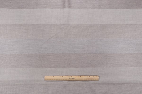 Sunbrella Stripe Woven Solution Dyed Acrylic Outdoor Fabric in Stone