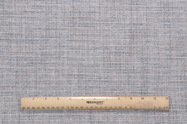 Textured Solid Woven Outdoor Fabric in Rain