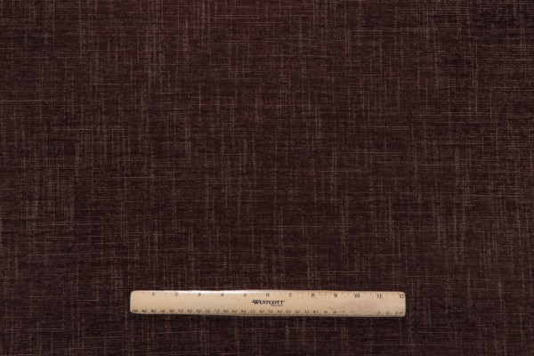 Scalamandre Nacole Chenille Upholstery Fabric in Espresso