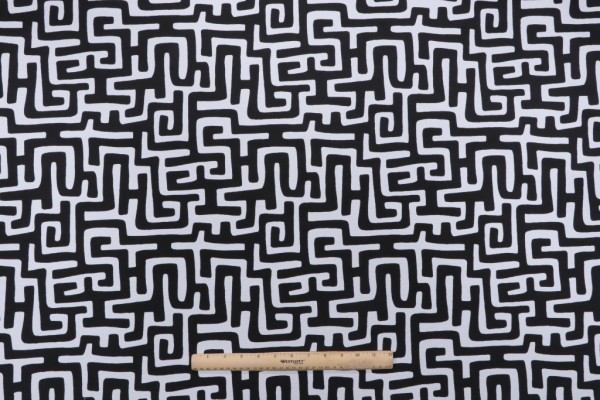 Premier Prints Enid Printed Polyester Outdoor Fabric in Matte 