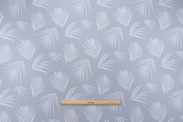 Premier Prints Shade Printed Polyester Outdoor Fabric in Belmont Blue 