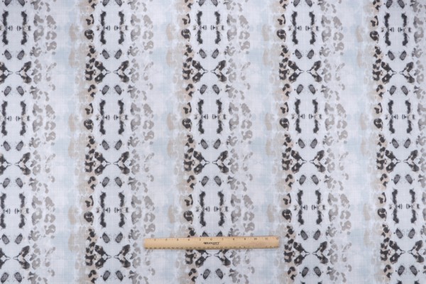 Premier Prints Mali-Luxe Printed Polyester Outdoor Fabric in Mineral Blue 