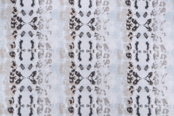 Premier Prints Mali-Luxe Printed Polyester Outdoor Fabric in Mineral Blue 