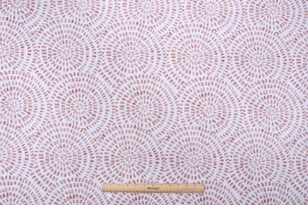 Premier Prints Cecil-Slub Canvas Printed Cotton Drapery Fabric in Potters Wheel 