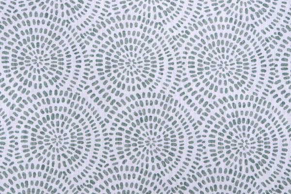 Premier Prints Cecil-Slub Canvas Printed Cotton Drapery Fabric in Fairway 