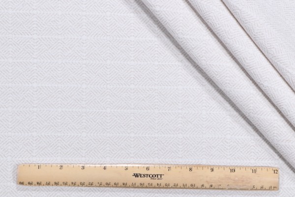 PK Lifestyles Interfold Performance Plus Woven Chenille Upholstery Fabric in Cream