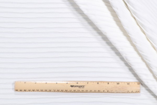 PK Lifestyles Pleat Chenille Decorator Fabric in Coconut