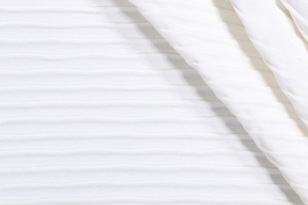 PK Lifestyles Pleat Chenille Decorator Fabric in Coconut