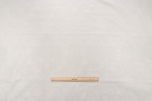 Robert Allen Pompous Damask Upholstery Fabric in Parchment