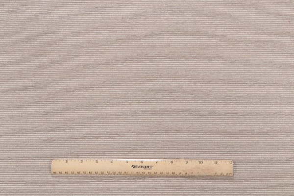 Sample of Ribbed Woven Upholstery Fabric in Latte 