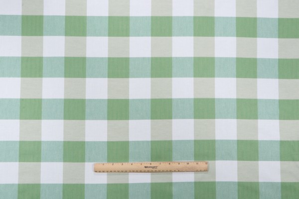 P Kaufmann Foxy Plaid Woven Decorator Fabric in Parrot 