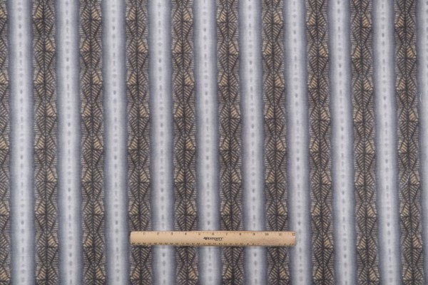 Waverly Inkscape Printed Cotton Drapery Fabric in Quartz 