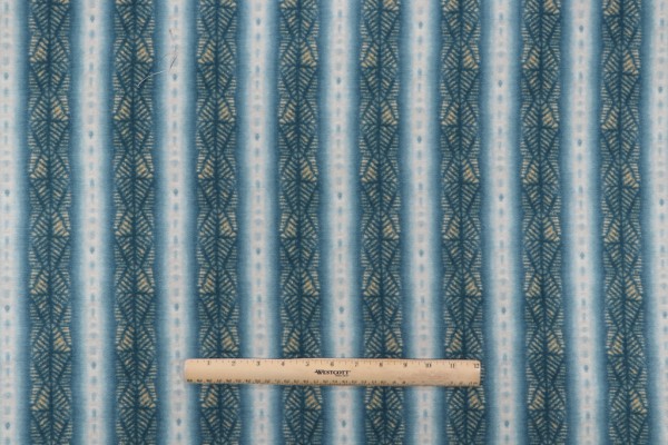 Click for Waverly Inkscape Printed Cotton Drapery Fabric in Teal  Waverly Inkscape Printed Cotton Drapery Fabric in Teal